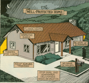 Home Security Tips: The Well-Protected Home Image